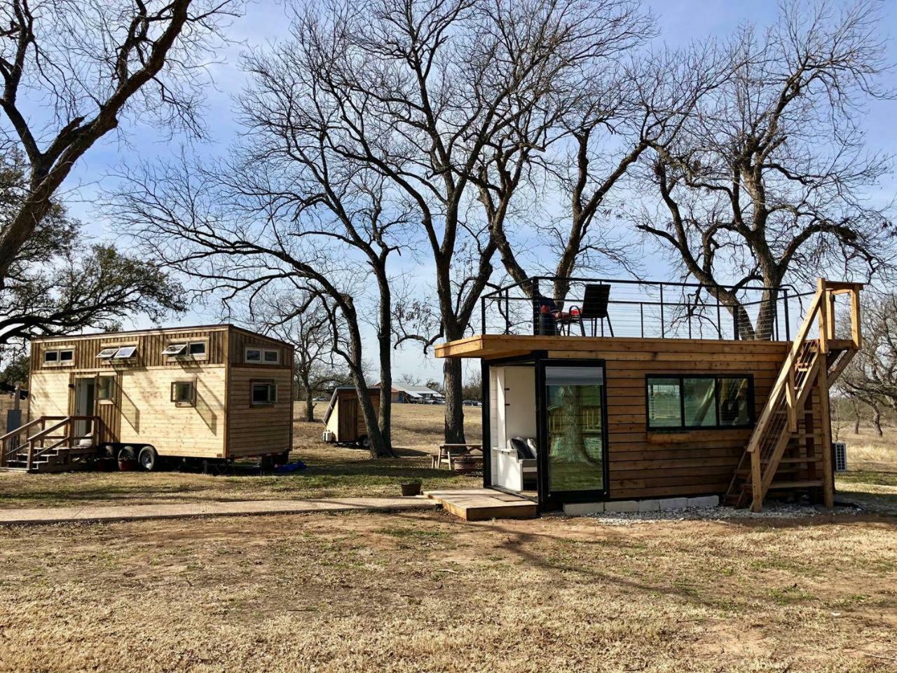 Montana Escape Elegant Tiny House In Waco Near Magnolia Villa Eksteriør bilde